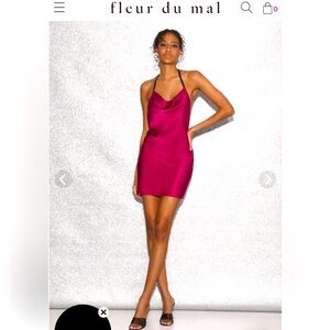 Fleur De Mal Slip Dress